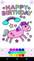 Sách tô màu: Unicorn ảnh chụp màn hình 1