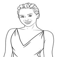 Celebrities Famous Coloring poster