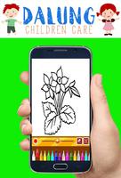 Flowers Coloring Book - Easy Pictures ภาพหน้าจอ 3