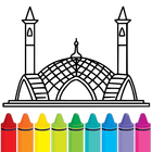 Mosque Coloring Pages icono