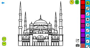 Mosque Coloring Pages captura de pantalla 2