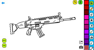 Gun Coloring Pages スクリーンショット 3