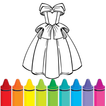 Dress Coloring Book icon