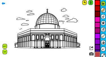 Palestine Flag Coloring Pages screenshot 2