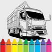 Truck Car Coloring Book icon