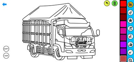 Truck Car Coloring Book screenshot 3