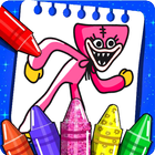 Poppy Playtime Coloring Book biểu tượng