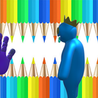 Rainbow Coloring Friend horror icône