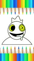 Rainbow Coloring Friend horror ảnh chụp màn hình 2