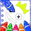 green rainbow friends coloring APK