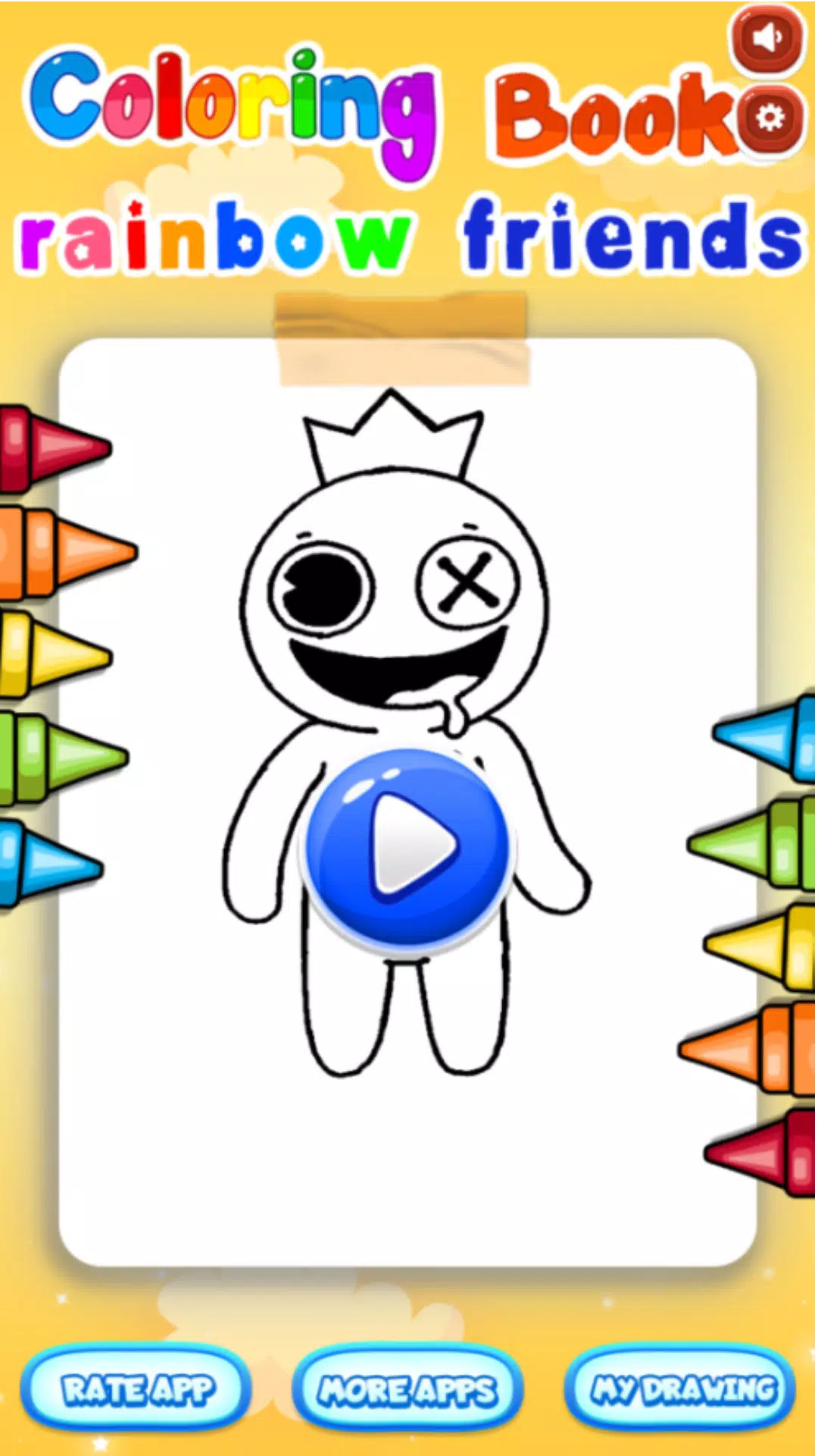 Rainbow Friends Coloring Book APK for Android Download