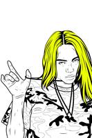 Billie Eilish Coloring Book screenshot 3