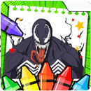 Venom Coloring Rope Hero fight APK