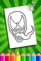 Venom Coloring Rope Hero fight ảnh chụp màn hình 2