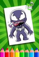 Venom Coloring Rope Hero fight ảnh chụp màn hình 3
