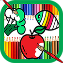 coloring Fruits, Vegetables And Fish APK