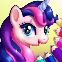 My Little Unicorn Coloring APK download