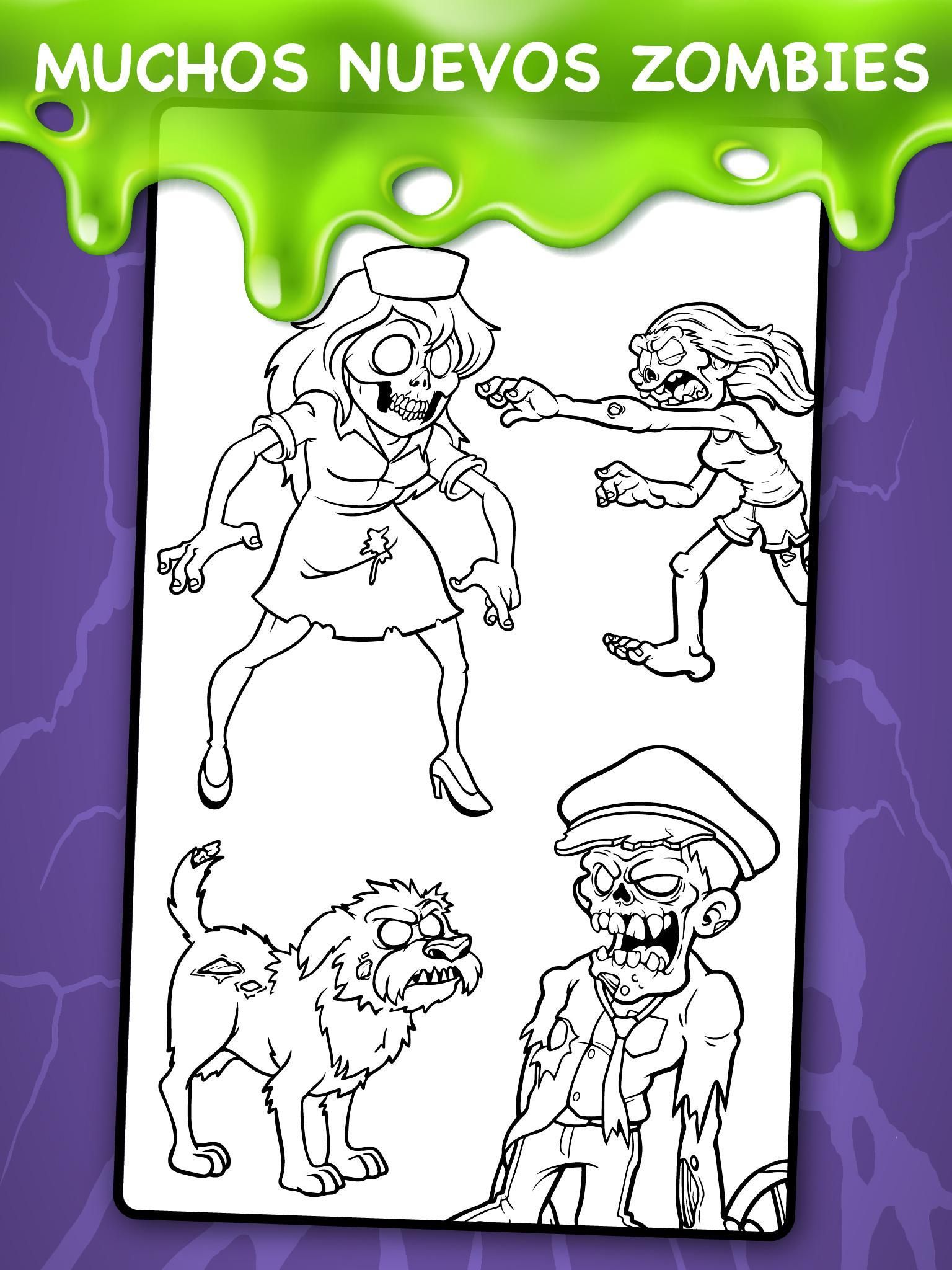 Dibujos Animados De Zombies Para Colorear For Android Apk Download - zombie de roblox para colorear