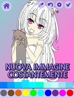 3 Schermata Libro da colorare anime manga