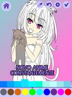 Livro para colorir anime mangá imagem de tela 3