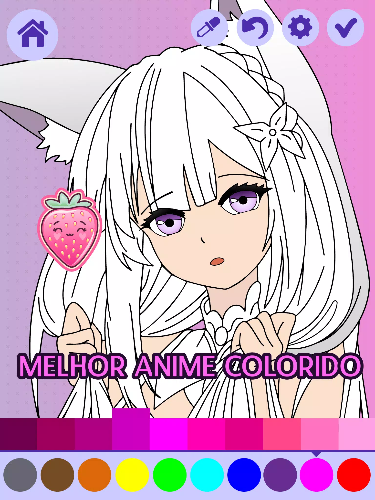 Download do APK de Desenhos de Anime para colorir para Android