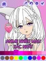Sách tô màu Anime Manga ảnh chụp màn hình 1