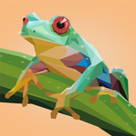 Poly Art Puzzle Coloring Book icon