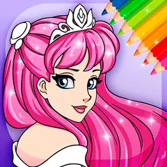 Animated Glitter Coloring Book - Princess APK 14.2 Download ...