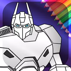 Robots City Coloring for Boys XAPK 下載