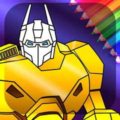 Robots City Coloring for Boys XAPK download