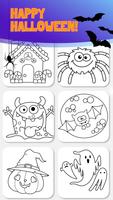 Kids Coloring: Halloween Games ảnh chụp màn hình 3