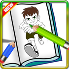 Ben coloring book आइकन
