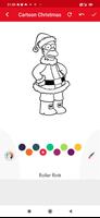 Cartoon Christmas Coloring imagem de tela 2