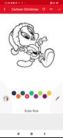 Cartoon Christmas Coloring imagem de tela 3