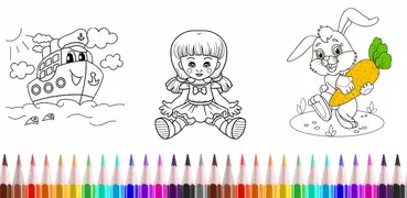 Coloring Book Holo - Color Drawing Learning Game