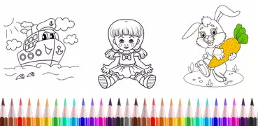 Coloring Book Slime - Color Drawing Learning Game