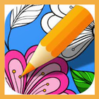 Paint by Number Coloring Book‏ ไอคอน