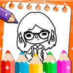 Toca Boca Coloring Book Life icon