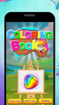 Screenshot 1 for Fruits Coloring & Drawing Book