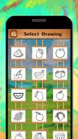 Fruits Coloring & Drawing Book screenshot 1