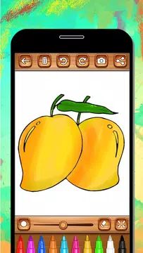 Screenshot 3 for Fruits Coloring & Drawing Book