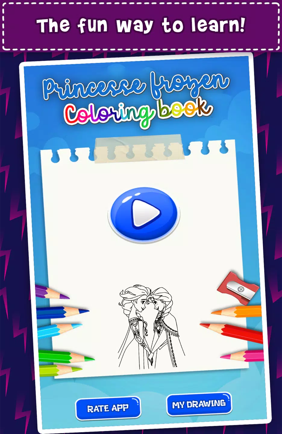 Ice Princess Coloring Pages for Android   APK Download