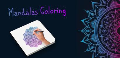 Coloring Mandalas Affiche