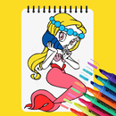 Free Coloring Books - Mermaid and Fairy Coloring APK