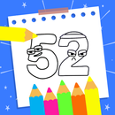 Alphabet Numbers Lore Coloring APK