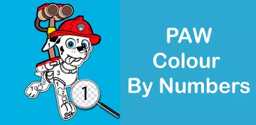 Paw Color by Numbers