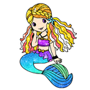 Couleur des paillettes de sirène par numéro APK