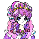 Couleur de paillettes princesse par numéro APK