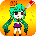 Gacha Coloring Book أيقونة