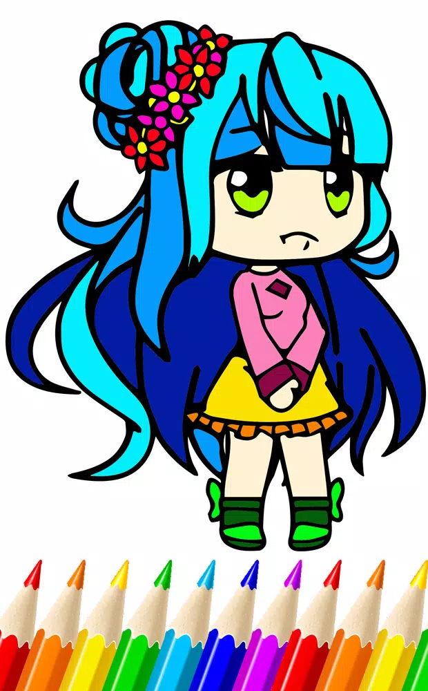 61 Coloring Pages Gacha Life  HD